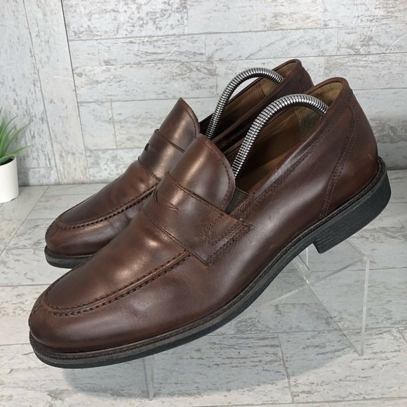 Johnston & Murphy Dark Brown Leather Derbys main image 8